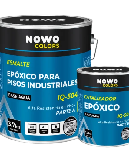 Esmalte Epóxico Para Pisos IQ-504 – Nowo Colors – Kit x 4L
