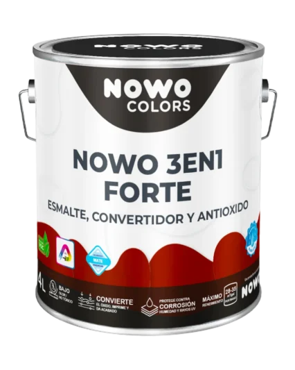 Nowo 3EN1 Forte – Pasivador, Convertido y Acabado – Nowo Colors – 4L