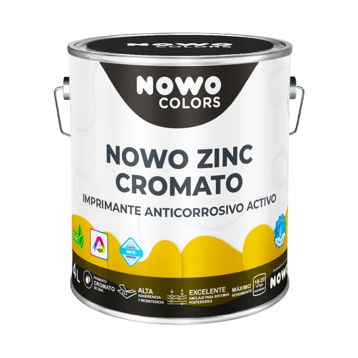 Nowo Zinc Cromato – Nowo Colors – 4L