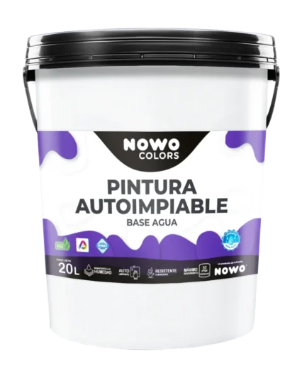 Pintura Autolimpiable Base Agua – Nowo Colors – 20L
