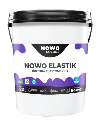 Pintura Elastomérica 100% Acrílica Base Agua Nowo Elastik – Nowo Colors – 20L