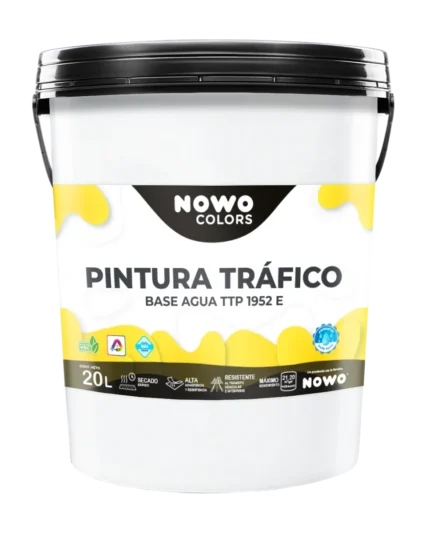 Pintura Tráfico Base Agua TTP 1952 E para Carreteras – Nowo Colors – 20LT